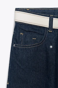 JEAN Z1975 PLI REPASSÉ À CEINTURE