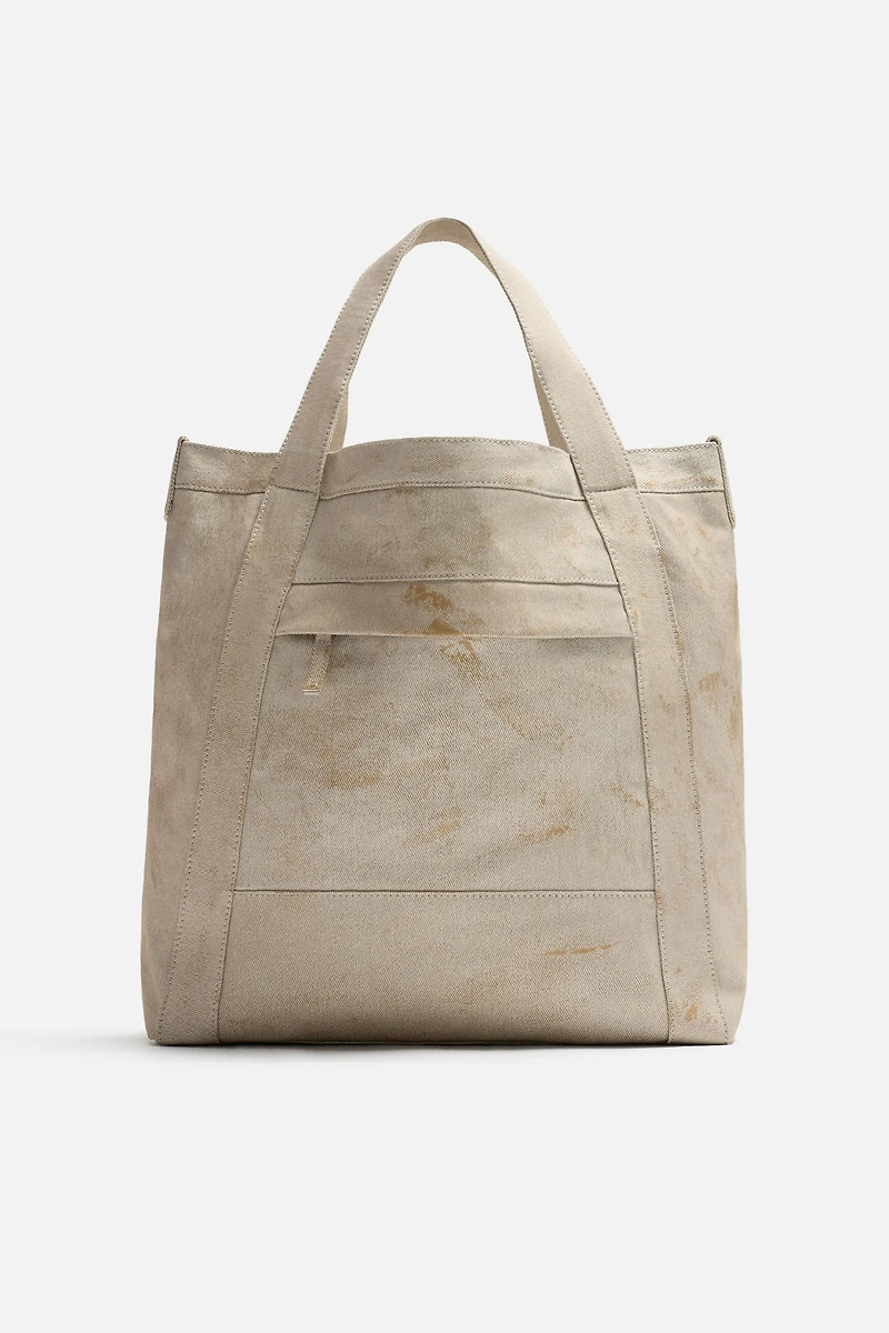 SAC SHOPPER EN TISSU