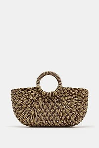 WOVEN HANDBAG