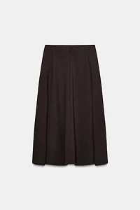 ASYMMETRIC MIDI SKIRT