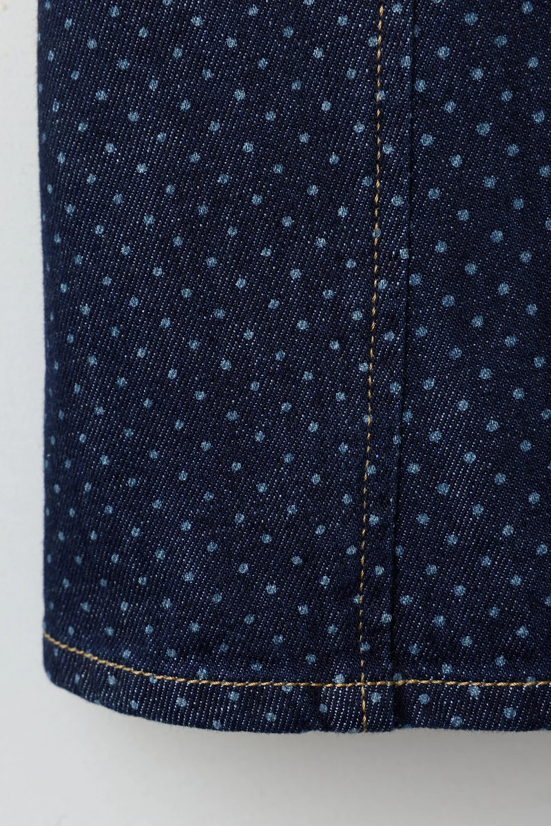 POLKA DOT PRINT DRESS
