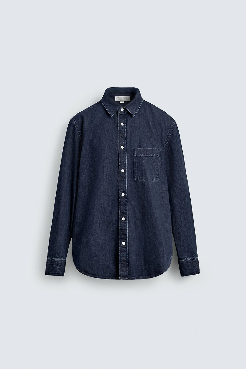 REGULAR FIT DENIM SHIRT