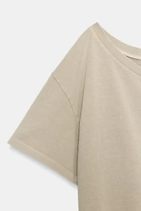 SHORT SLEEVE HEAVY COTTON T-SHIRT