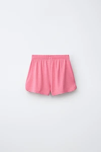 STRIPED T-SHIRT AND BERMUDA SET