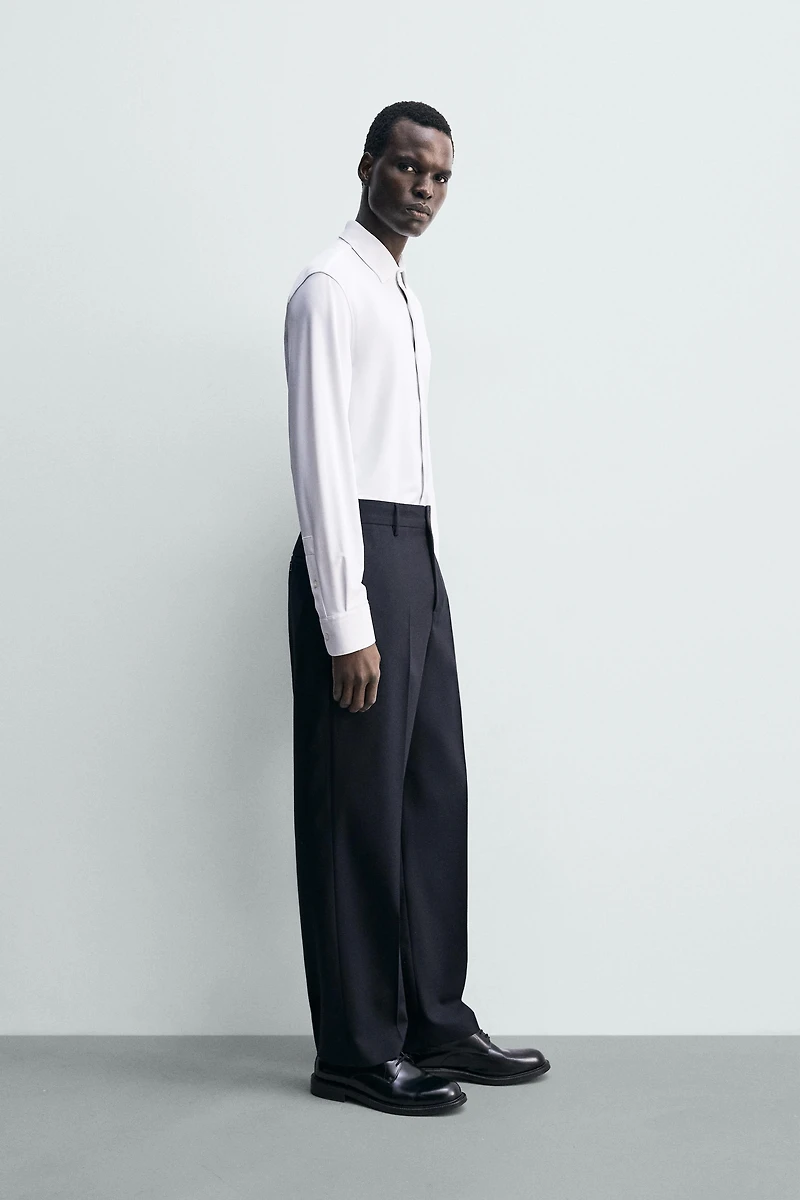 CHEMISE ÉLASTIQUE STRUCTURÉE