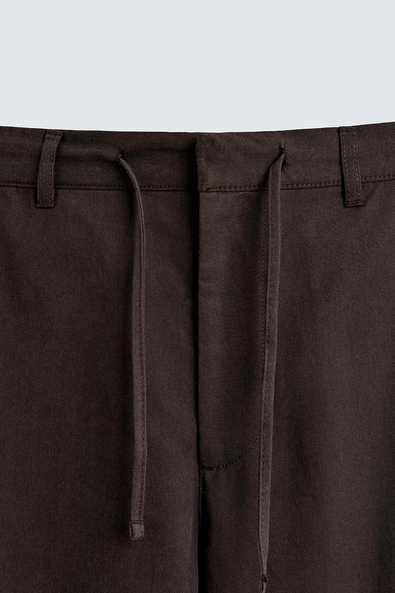 LYOCELL - COTTON PANTS