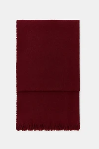 FOULARD UNI AVEC LAINE