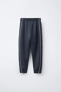 PANTALON DE JOGGING LISERÉS CONTRASTE