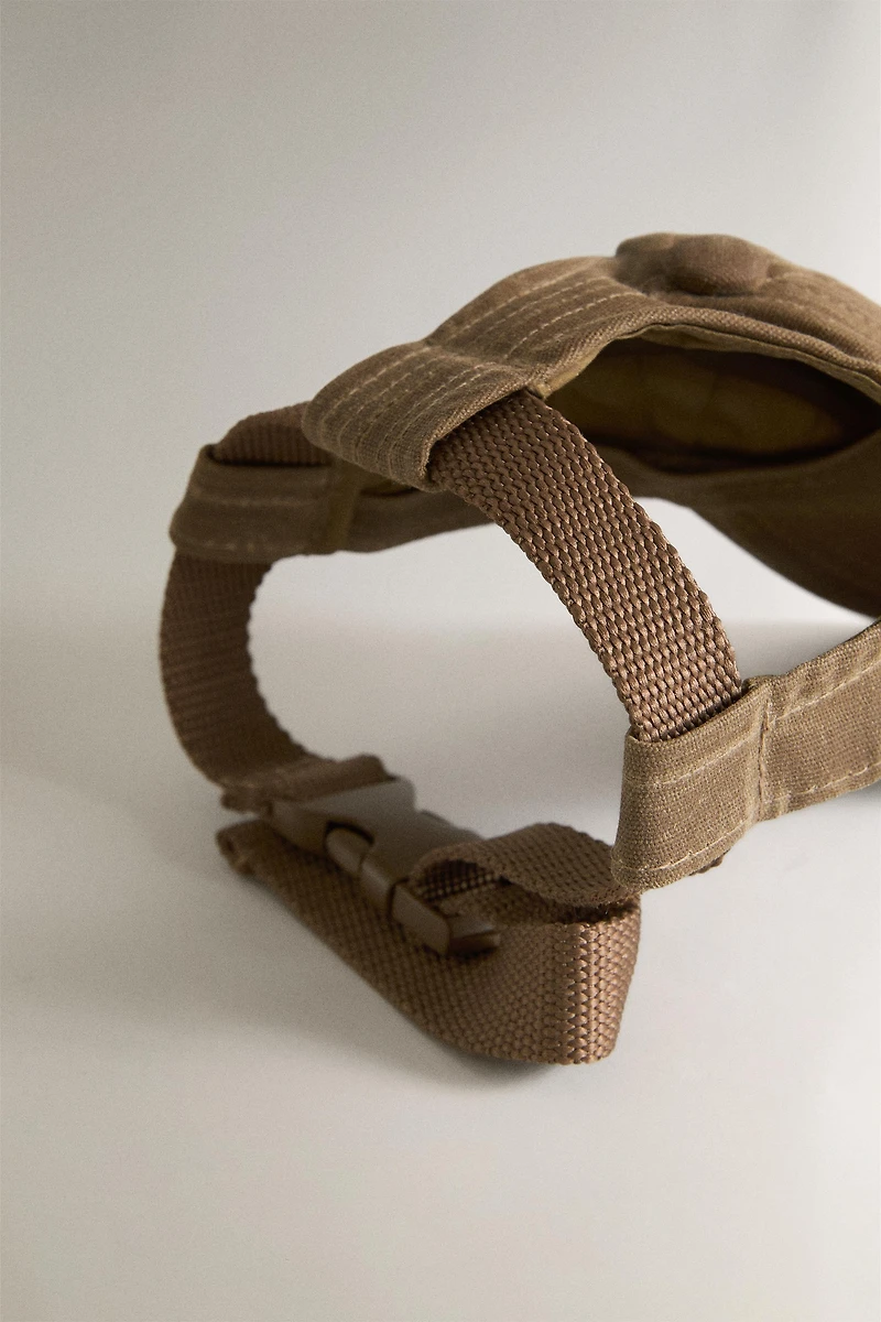 WAXED COTTON PET CAP