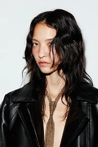METAL TIE NECKLACE