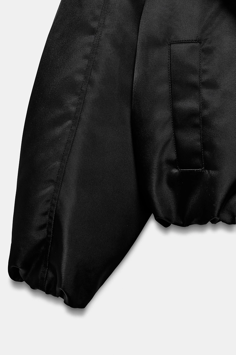ZW COLLECTION PADDED BOMBER JACKET
