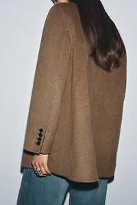 ZW COLLECTION OVERSIZED WOOL BLAZER