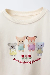 T-SHIRT IMPRIMÉ CALICO CRITTERS