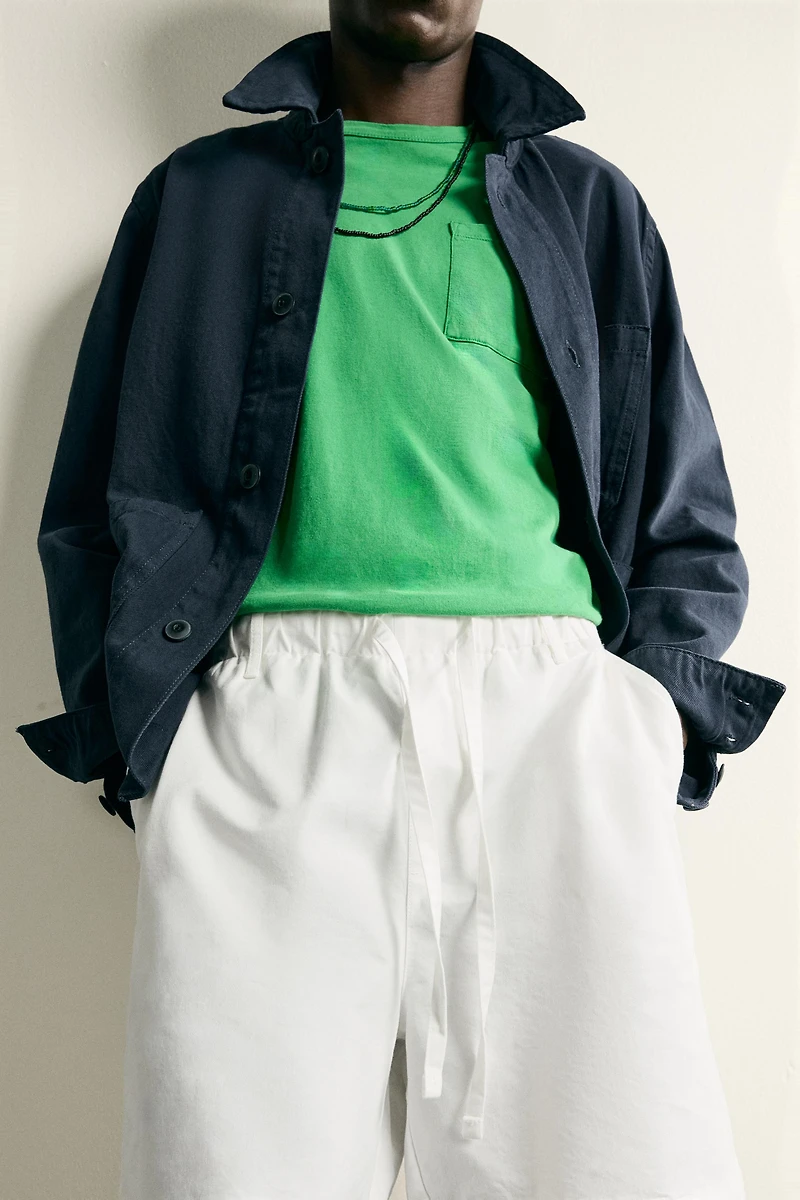 BERMUDA REGULAR FIT COTON - LYOCELL