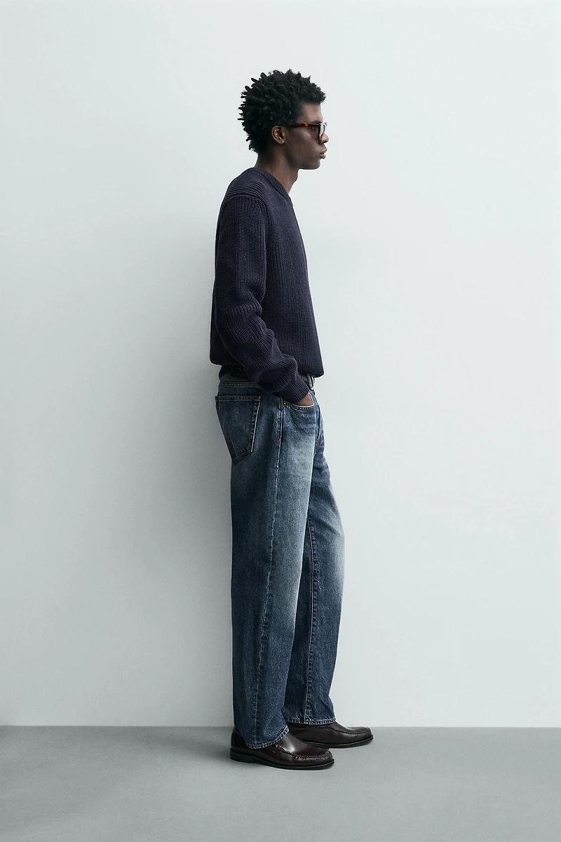 REGULAR FIT COTTON JUMPER