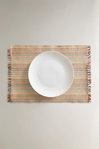 SET OF STRIPED COTTON PLACEMATS (SET OF 2)