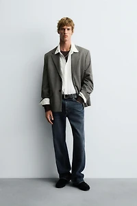 HERRINGBONE SUIT BLAZER