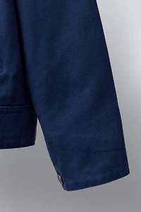 EMBROIDERED TEXT JACKET