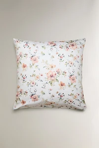 TAIE D’OREILLER SATIN FLEURS SAUVAGES (300 FILS)