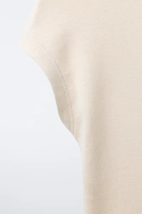 T-SHIRT AVEC COTON ET MODAL
