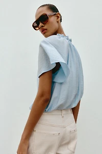RUFFLED ROMANTIC BLOUSE