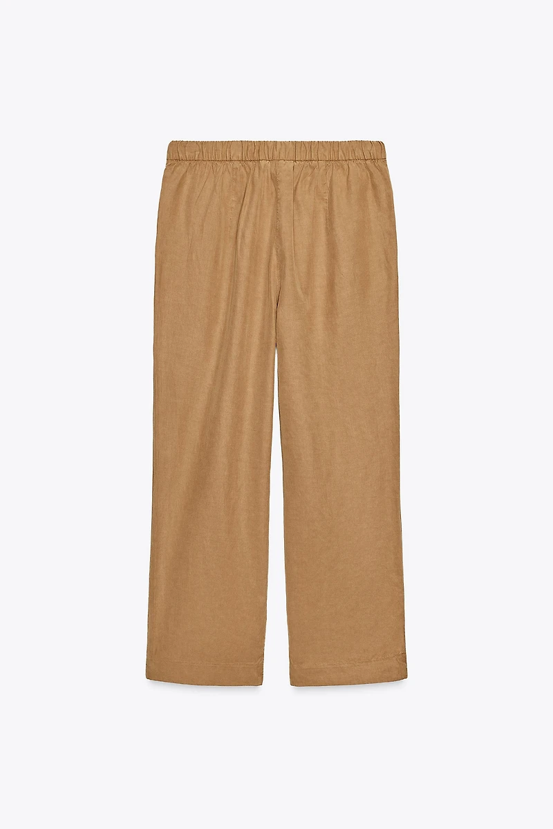 PANTALON DE JOGGING À JAMBES LARGES ZW COLLECTION