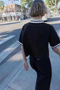 COMBINATION POLO TOP