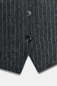 PINSTRIPE VEST TOP