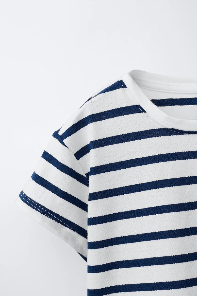 THREE-PACK OF STRIPED T-SHIRTS