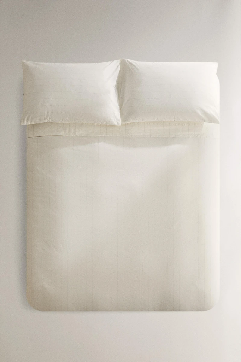STRIPED DUVET COVER