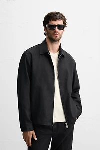 100% LINEN OVERSHIRT