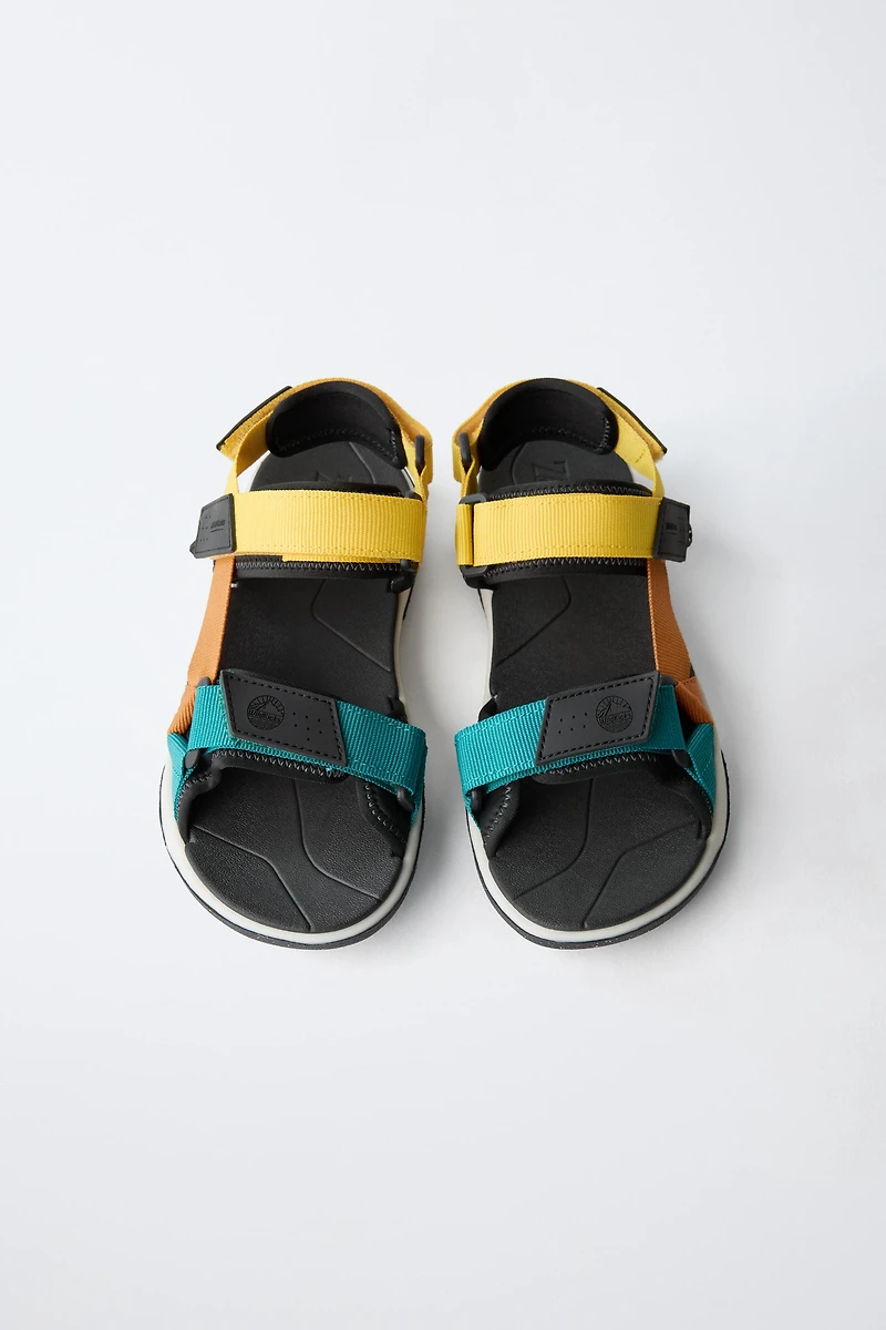 MULTICOLOR TECHNICAL SANDALS
