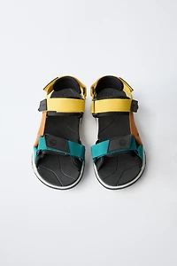 MULTICOLOR TECHNICAL SANDALS
