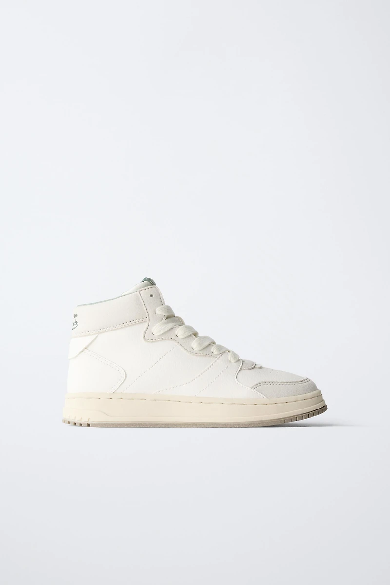 BASIC HIGH TOP SNEAKERS