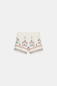 EMBROIDERED SHORTS