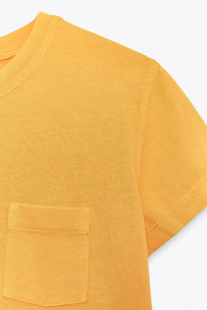 WASHED POCKET T-SHIRT