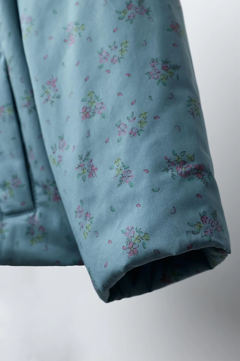 FLORAL PRINT JACKET