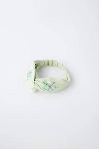 HIBISCUS BEADED HEADBAND