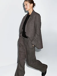 Pantalon de tailleur bottonato