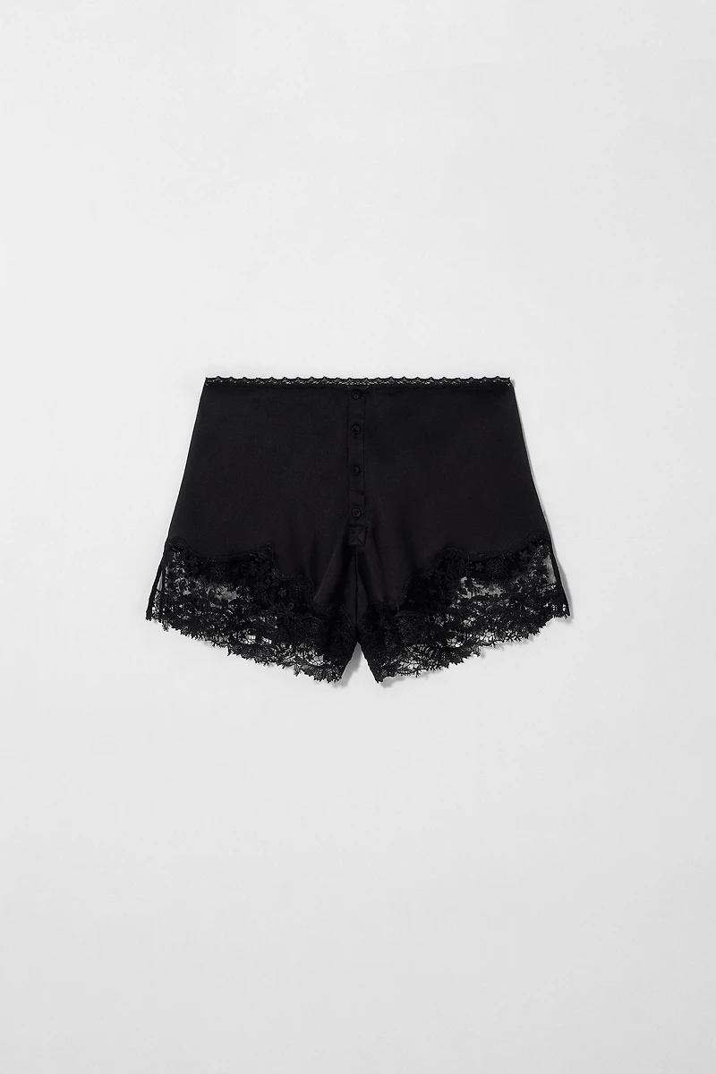 KATE MOSS X ZARA SILK LINGERIE SHORTS