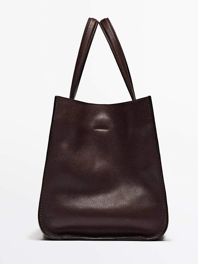 Mini-sac en cuir nappa