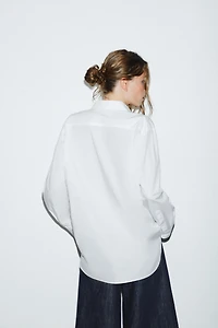 CHEMISE EN POPELINE