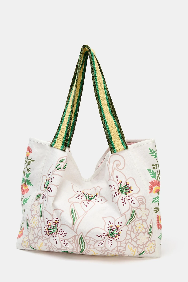 FANTASY KNIT MAXI SHOPPER