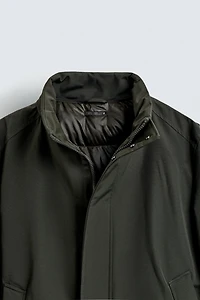 DETACHABLE WATER REPELLENT TECHNICAL PARKA