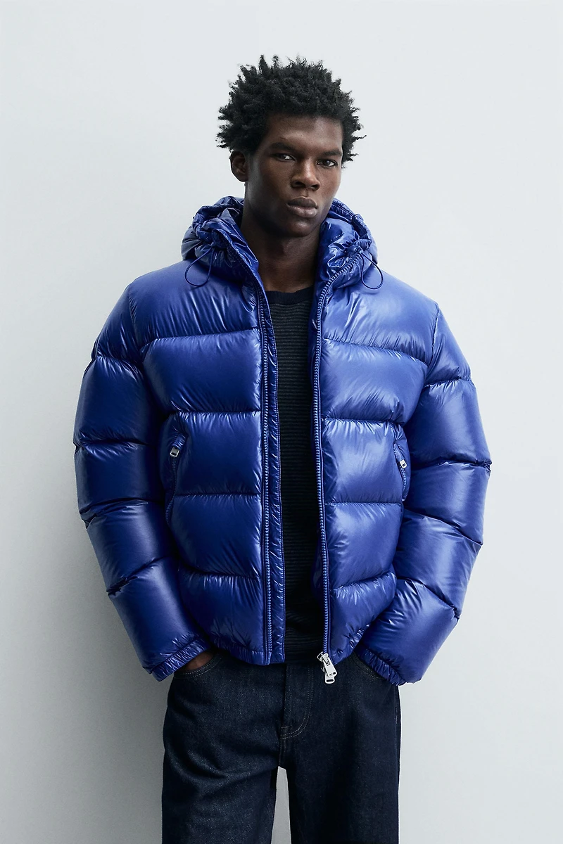 VESTE MATELASSÉE 100% PLUMES DÉPERLANTE