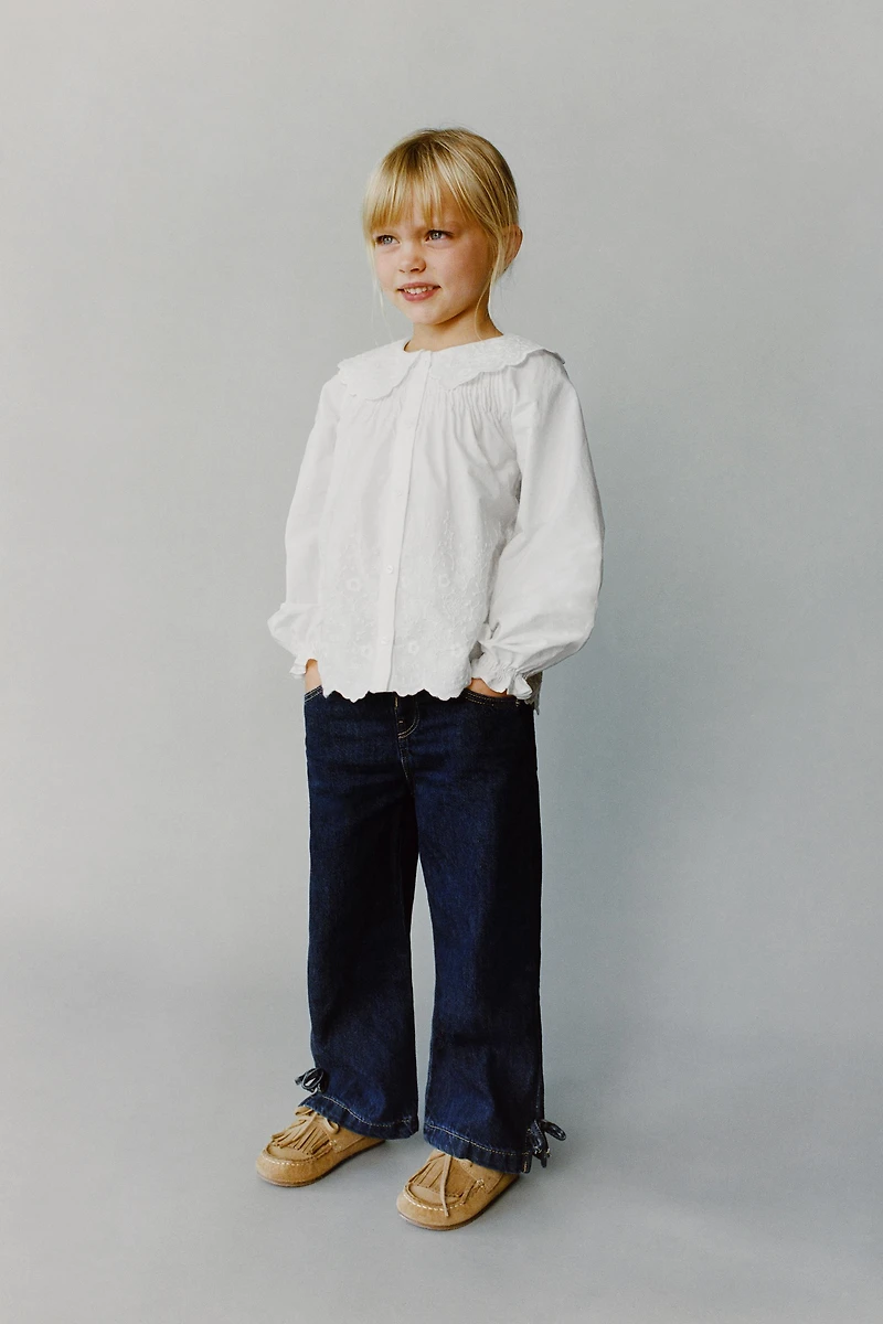 ROMANTIC EMBROIDERED SHIRT