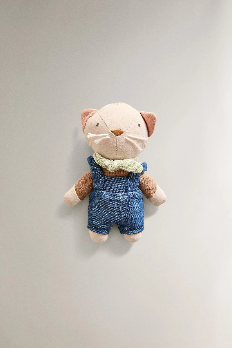 CHILDREN'S CAT FAMILY PLUSH TOY SET (SET OF 3)