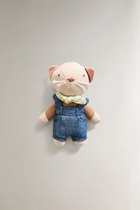 CHILDREN'S CAT FAMILY PLUSH TOY SET (SET OF 3)