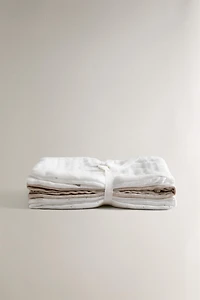 SET OF CHILDREN'S ELEPHANT MUSLIN CLOTHS (SET OF 3)