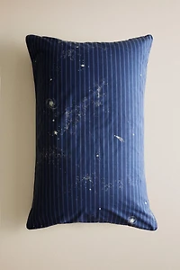 KIDS' SPACE STRIPE PILLOWCASE
